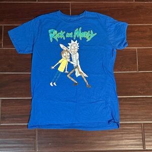 Ripple Junction Blue Rick and Morty Tee
